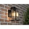 Afx Joplin 12'' Outdoor Sconce, Clear Glass Shade, Black Finish JOPW0712MBBK - alternate 5